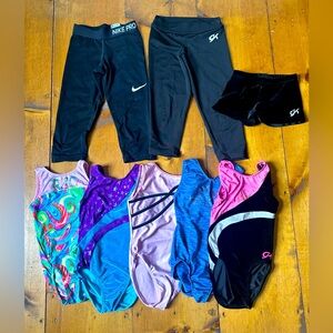 Gymnastics bundle Age 8-10 Nike and GK